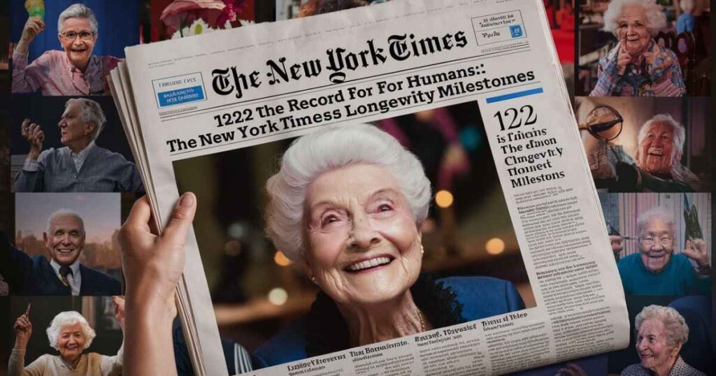 122 Is the Record for Humans: The New York Times Chronicles Longevity Milestones