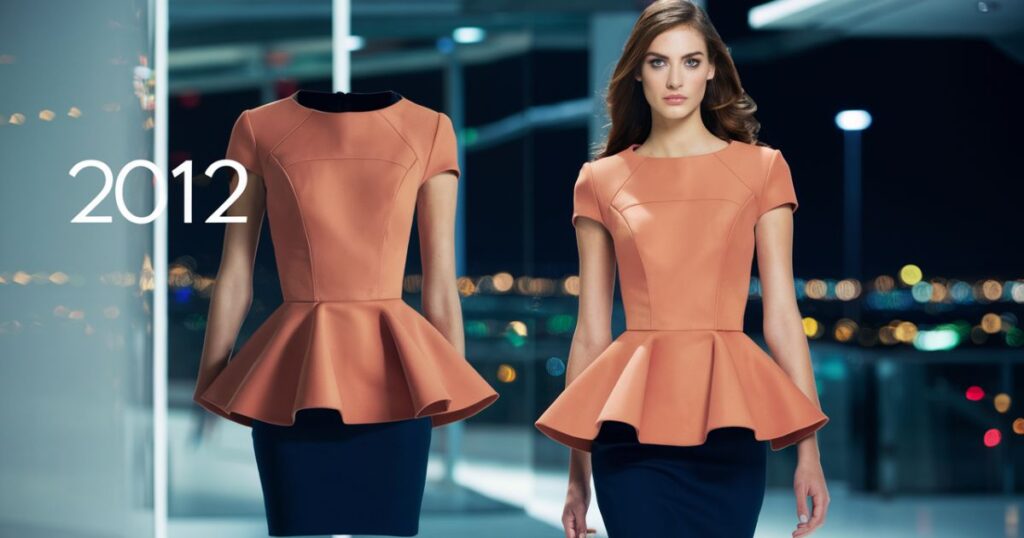 Peplum Top 2012: A Comprehensive Guide to Fashion Trends and Styling Tips