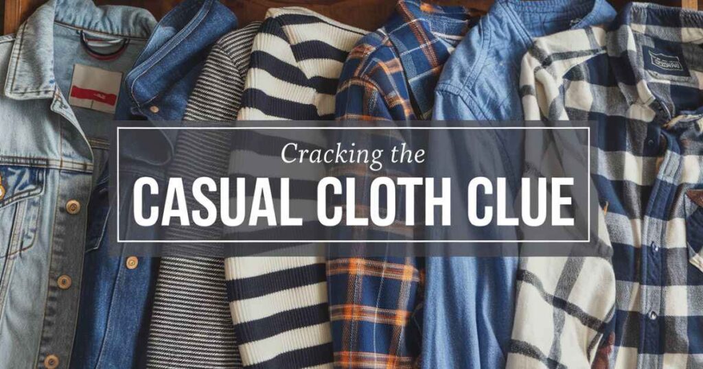 Strategies for Cracking the Casual Cloth Clue