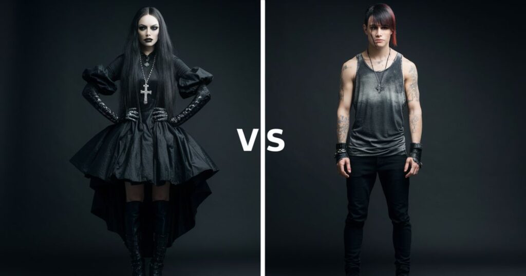 What Is the Difference Between Emo and Goth Fashion?