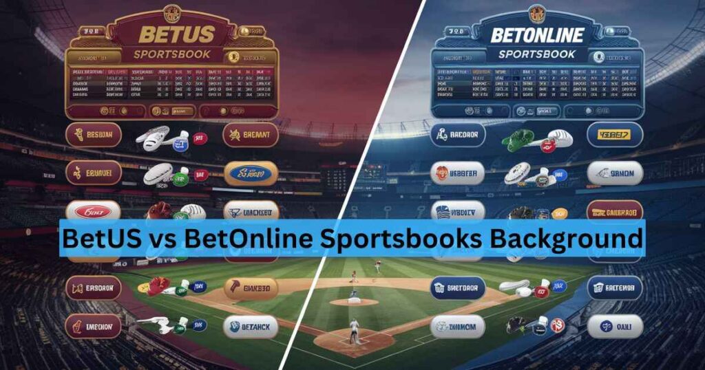 BetUS vs BetOnline Sportsbooks Background