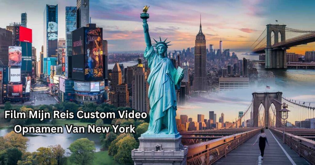 Film Mijn Reis Custom Video Opnamen Van New York City Vakantie of Huwelijksreis